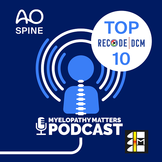 AOSpine's tweet photo. AO Spine just took over the #podcats of @myelopathyorg @myelopathysupp for the next ten weeks to tackle the top 10 priorities for #Degenerative #Cervical #Myelopathy.
Lean back and listen to Ben Davies, Michelle Starkey, and guests! ➡ https://t.co/CWWHIvgUtW
#podcast #spine https://t.co/yF3UUrYtnT