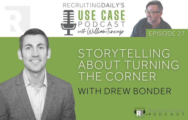 The Use Case Podcast with <a href="/williamtincup/">William Tincup</a>: Storytelling about @TurnCornerLLC with Drew Bonder. Drew is an expert in helping the leaders of #SMBs #recruit, engage, and retain talent. Don't miss it! 🎧
rdaily.co/3jesByj