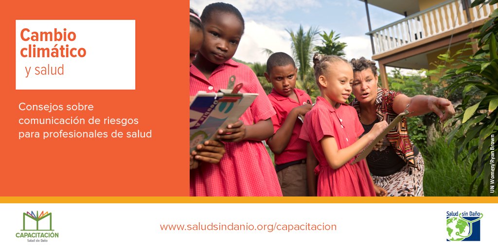 ¿Qué es y cómo medir el impacto de la comunicación de riesgos del cambio climático aplicada a nivel comunitario?
⬇️
Encontrá la respuesta en el #seminario web gratuito sobre comunicación de #riesgos, #cambioclimático y #salud
⬇️
Mié 21/10 
⬇️
Inscripción bit.ly/CCriesgos