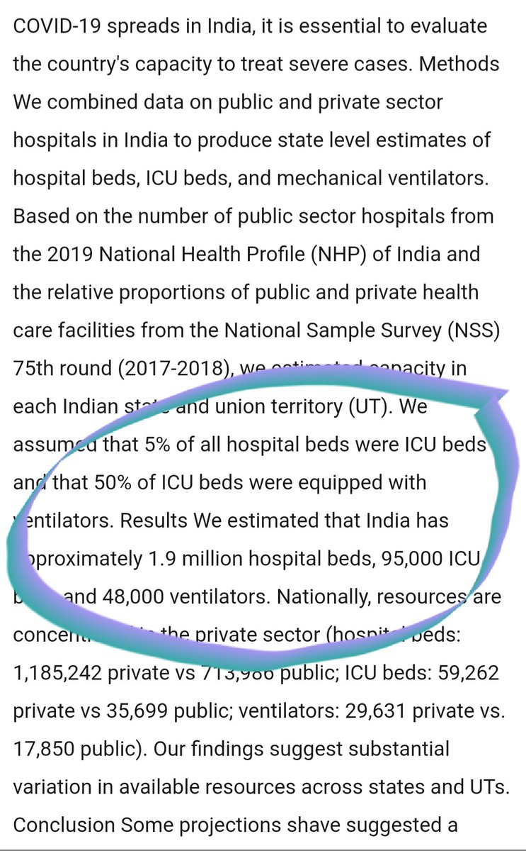 @priyankac19 Actual hospital beds available in #india 19 lakhs 

71 lakh new beds added during #PMModi #PMModiLive #PMModiSpeech #PMModiJiAddressToNation 

#lielama #BoycottModiBhasan #bahutjhoothiparty