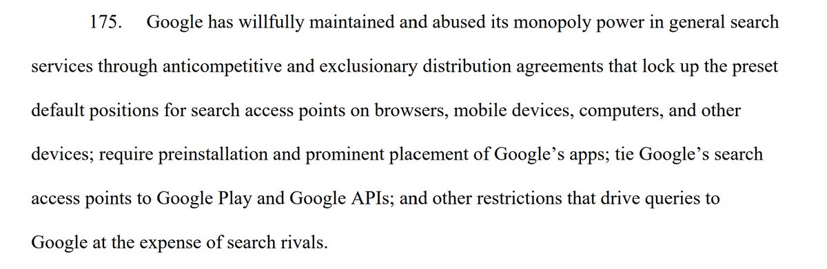 This . . . I just . . . I'm sorry, much of the  #Google lawsuit seems premised on the notion that people's fingers are broken.