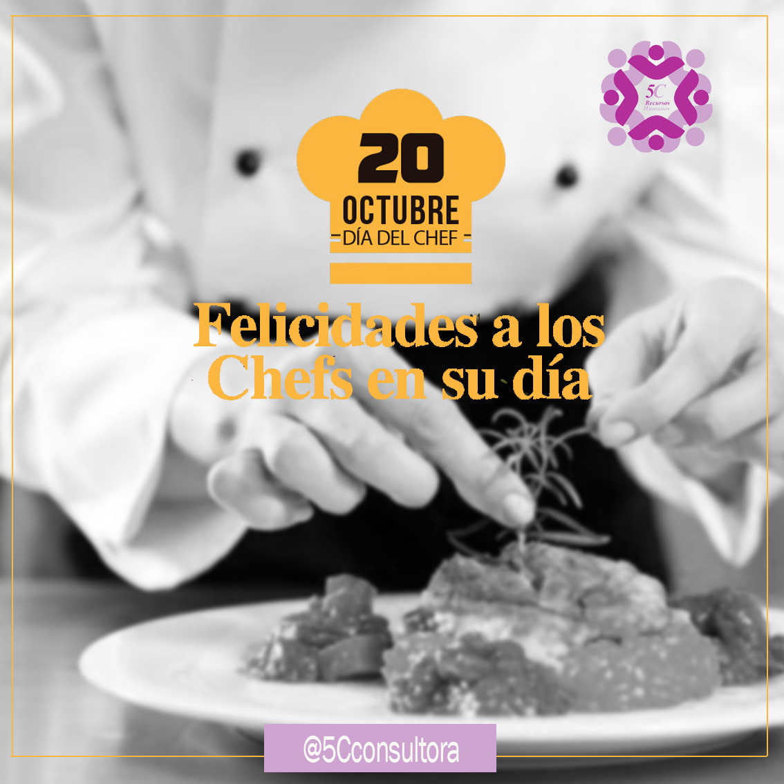 ¡Felíz Día Internacional del Chef!
"Una de las cosas que más aprendí de esta profesión, es que si no cocinas con #amor de nada sirve la técnica"
Felicidades a todos los que comprendieron que el cocinar es una obra de arte, y las obras son demostraciones de amor
#5C
#DiadelChef https://t.co/phN2kNM6VN