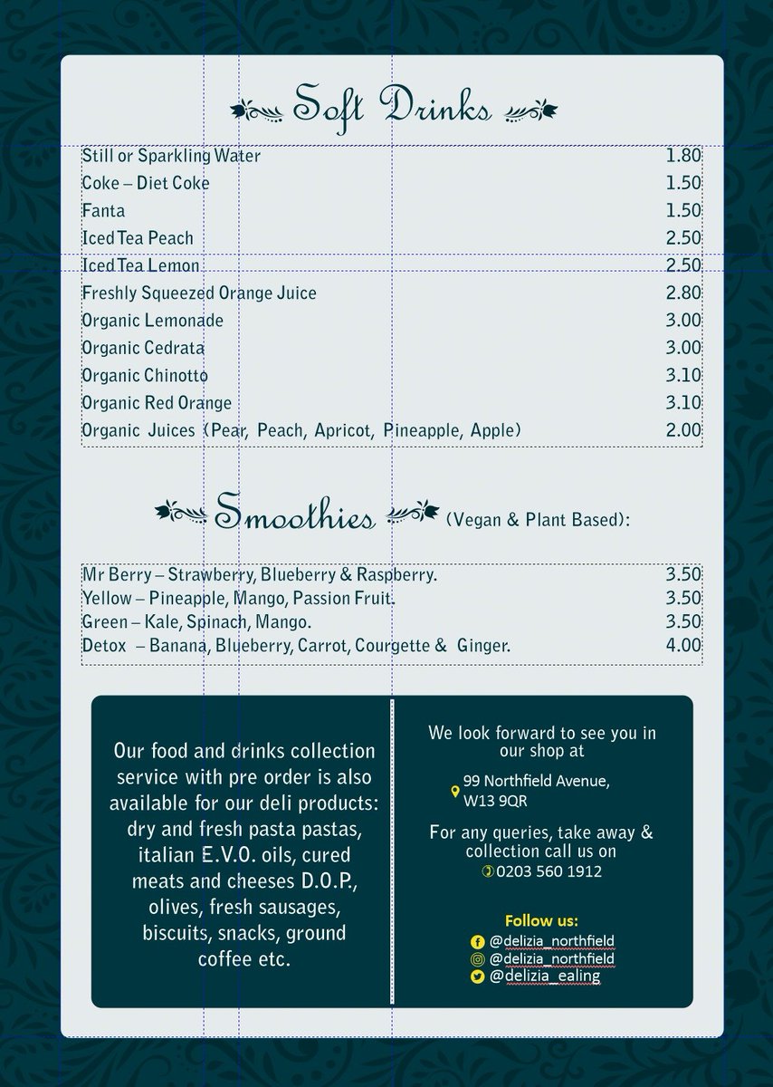 Our Breakfast and Lunch Menu is now available for you!!

Visit us and grab your leafleft for your COLLECTION.

You only need to ring us on 020 3560 1912 and get your lunch ready to be collected within few minutes.

Thank you for supporting us during this challenging time!