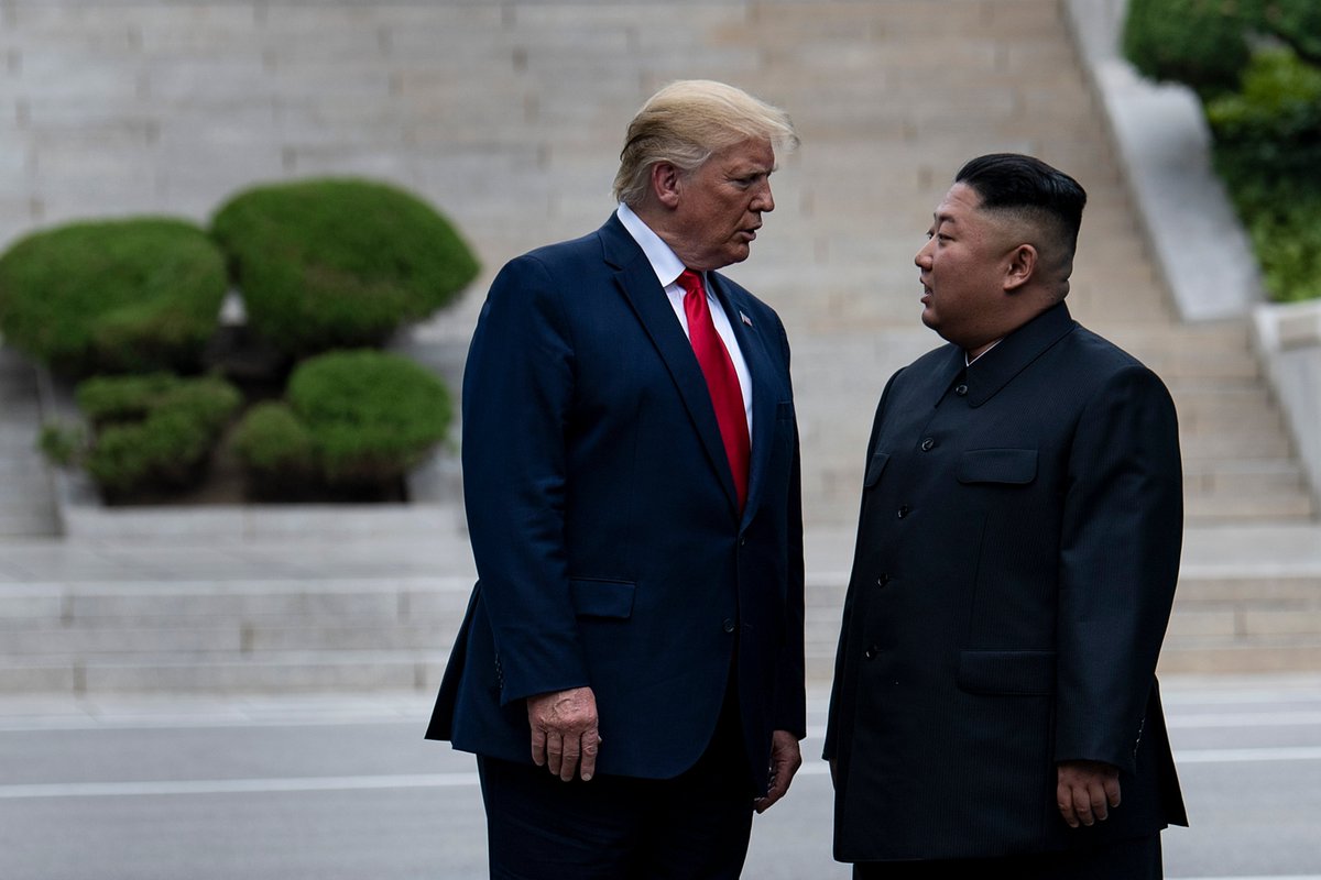 No relationship with the U.S. changed more under Trump than North Korea’s.What began with mutual threats and insults, morphed into meeting Kim Jong Un three times and exchanging more than two dozen letters  https://bloom.bg/37vpLCy 