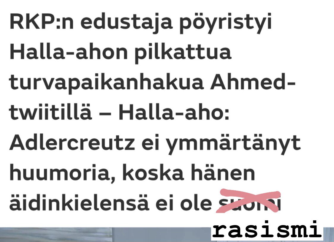 Gjorde det här lite mer förståeligt.
#rasismi #rasism