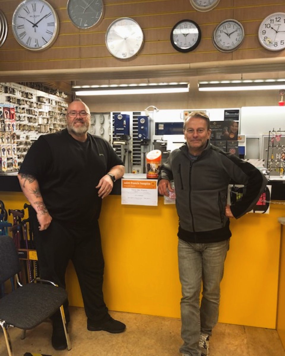 Tiptoes shoe repair shop in Hornchurch has raised more than £11,508 for our #Hospice. Instead of charging for small services they have been encouraging customers to make a donation to #SFH 🧡

Thank you to all at Tiptoes shoe repair shop! sfh.org.uk/news/tiptoes-r… 👏

#LoveSFH