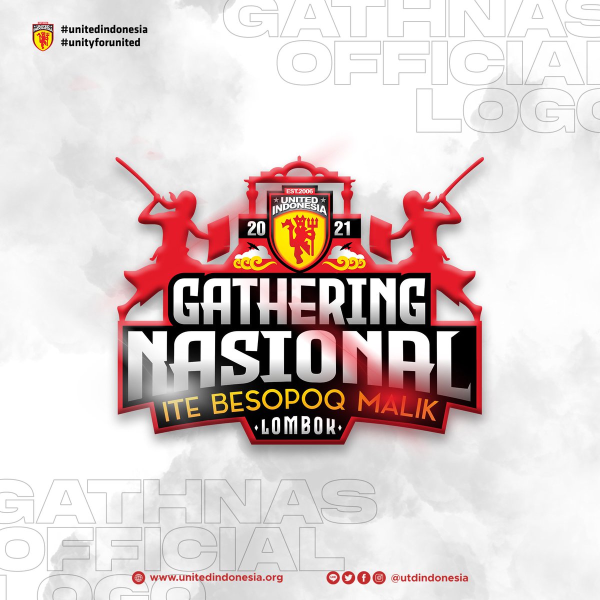 Berdasarkan hasil akhir voting perwakilan tuan rumah GathNas &amp; pengurus pusat United Indonesia, maka diputuskan pemenang sayembara logo Gathering Nasional United Indonesia 2021 adalah karya dari:

Nama Member: Yoga Mugiwara
Chapter: <a href="/UtdIndonesiaBNE/">Utd Indonesia Bone</a>
Jumlah Vote: 3