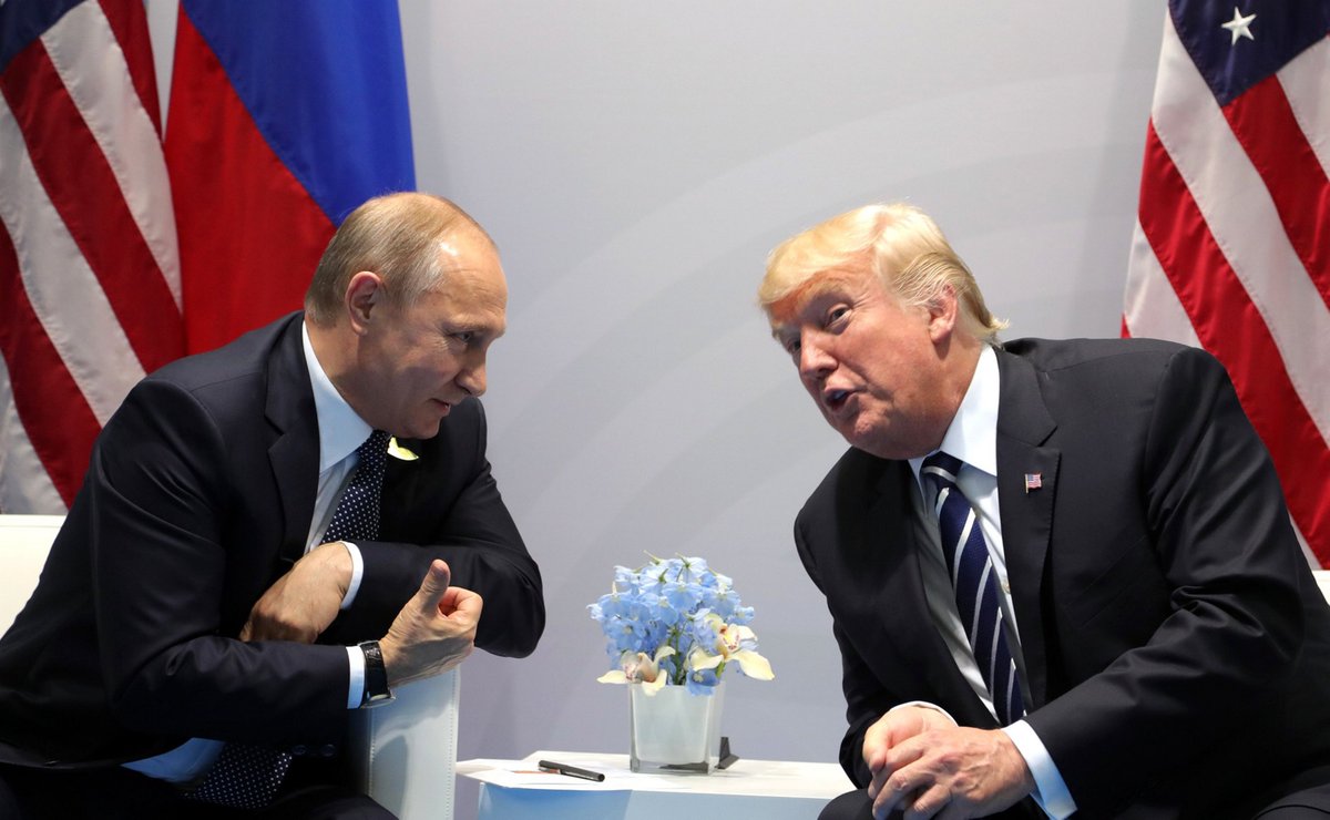 Russia’s alleged meddling in the 2016 election produced a formal U.S. investigation and 448-page report. Though Putin arguably hit the jackpot since Trump questioned NATO's value and the status of countries like Germany as allies  https://bloom.bg/37vpLCy 