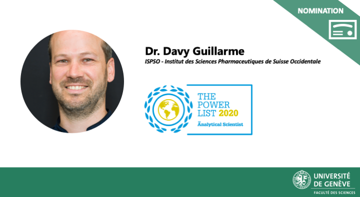 sciences_UNIGE's tweet photo. The @tAnaSci has included Dr. Davy Guillarme, #ISPSO, in its Power list which highlights the pioneering work and passion of 10 leading minds from each major continent. Congratulations!
More info 👉 https://t.co/KcSVjANY6q
Read his full interview 👉https://t.co/EX6TNQJqDG https://t.co/DSKZxqgpja