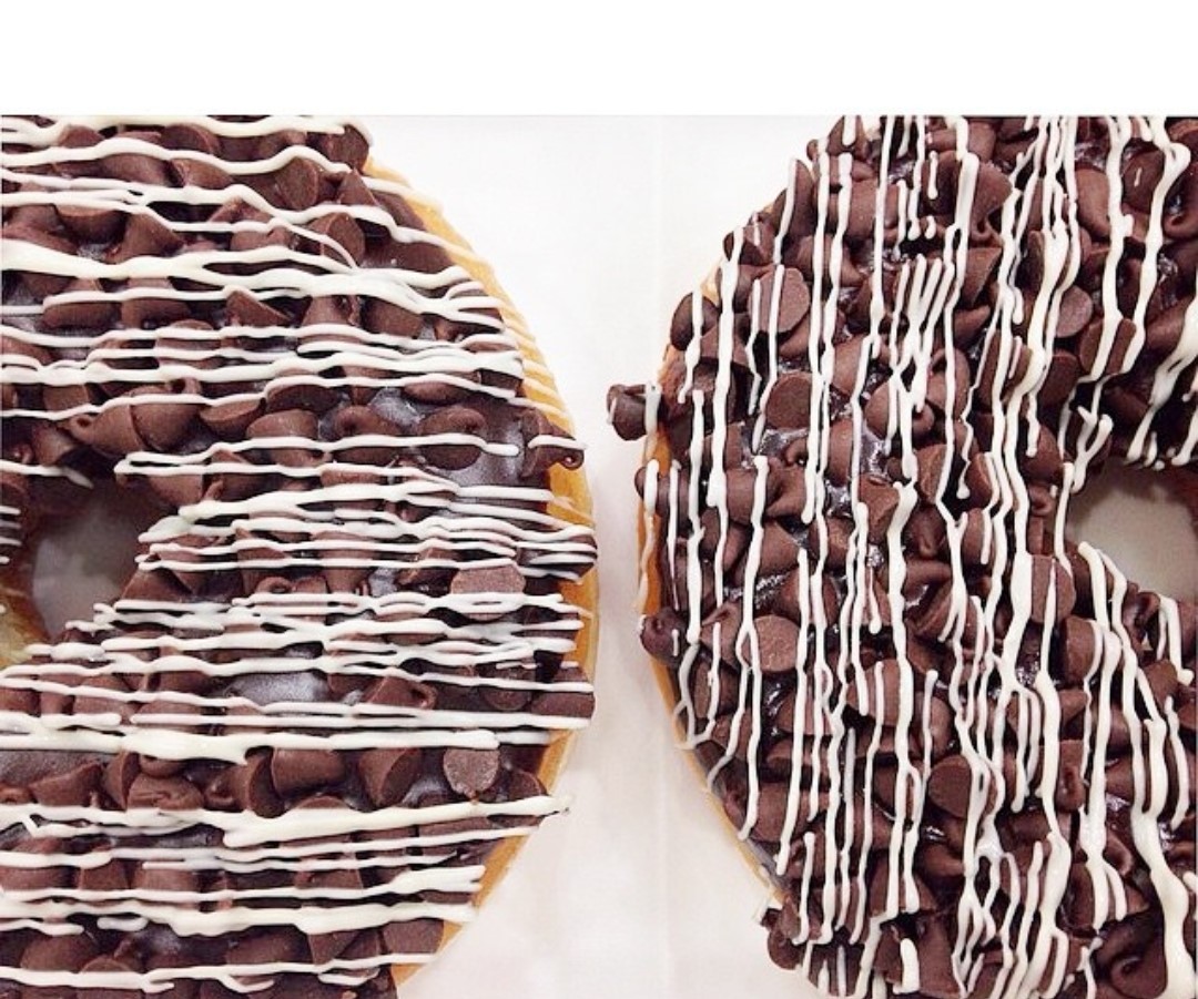 Start your day with a triple dose of.........chocolate #EatGlazed #DeathByChocolate