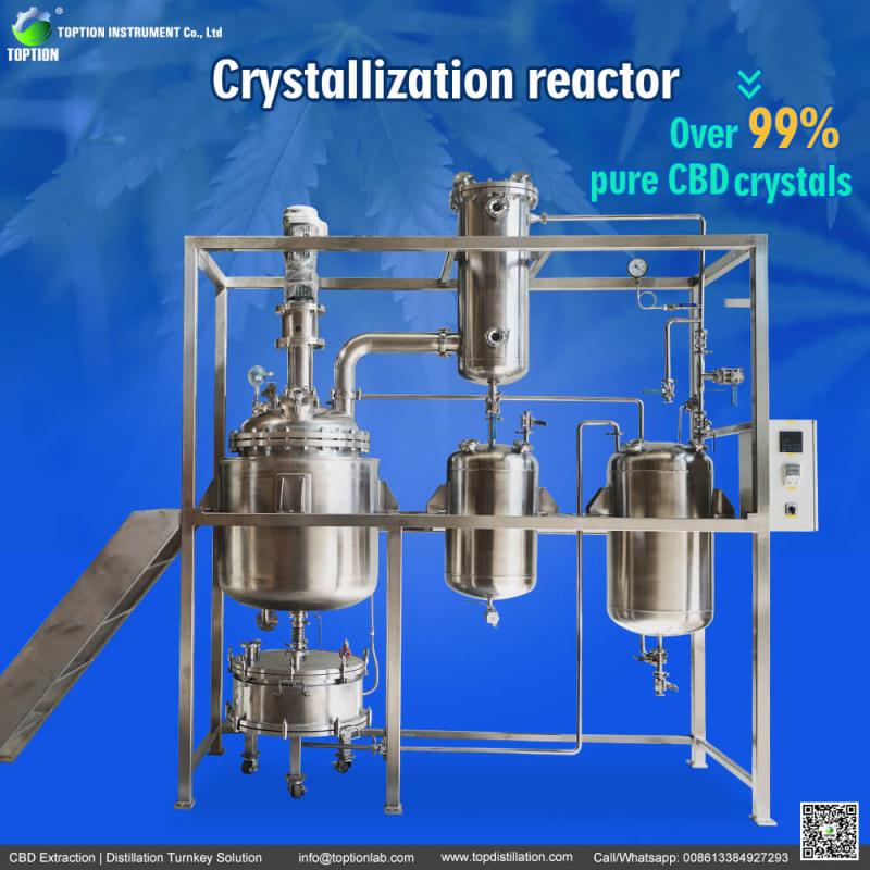 Alice89412788's tweet photo. https://t.co/c9nY3gG5aI
TOPTION crystallization reactor is professional designed to achieve over 99% pure CBD crystals. Mature design helps you greatly improve cbd crystals production.
#crystallization #cbdcrystal #cbdindustry #cbdhemp #cbdoil #hempoil #hempfarming #hempfarm https://t.co/NcTgSkpp90
