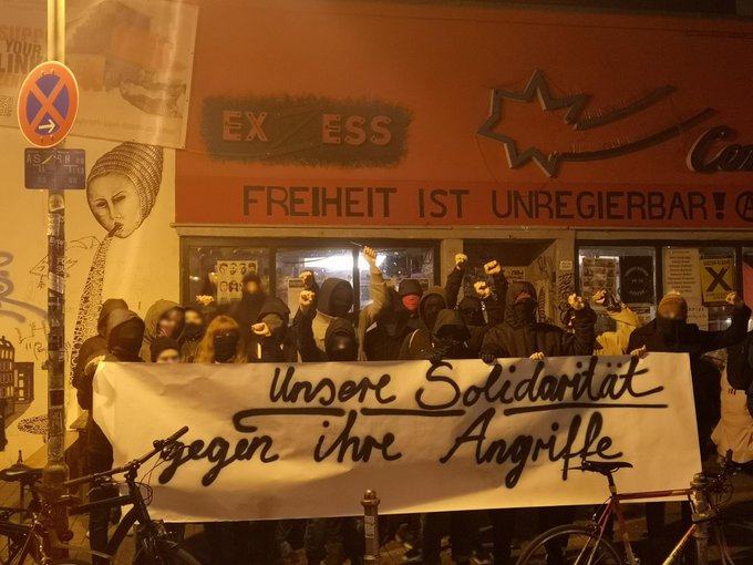 Solidaritätsbekundung aus Frankfurt am Main an die Betroffenen des rechten Anschlag in Henstedt-Ulzburg