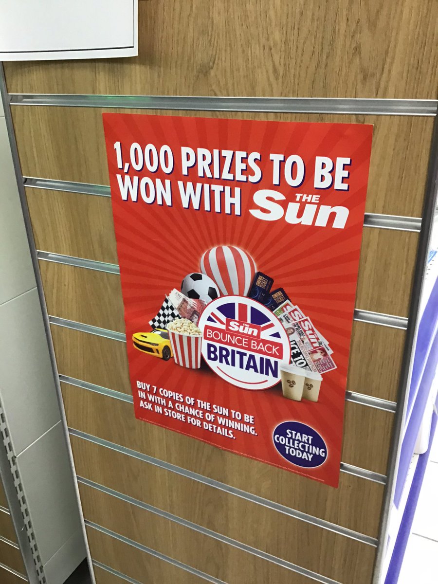 ClairepThesun's tweet photo. Baldock post office convince store ready to hand out there #Loyalty cards to win one of #1000prizes with #TheSun. How do you fancy your utility bills paid for or treat yourself to a cinema ticket
#WinwithTheSun
#BounceBackBritain
#BounceOffChallenge
@DavebThesun https://t.co/gxnG3RhHT1