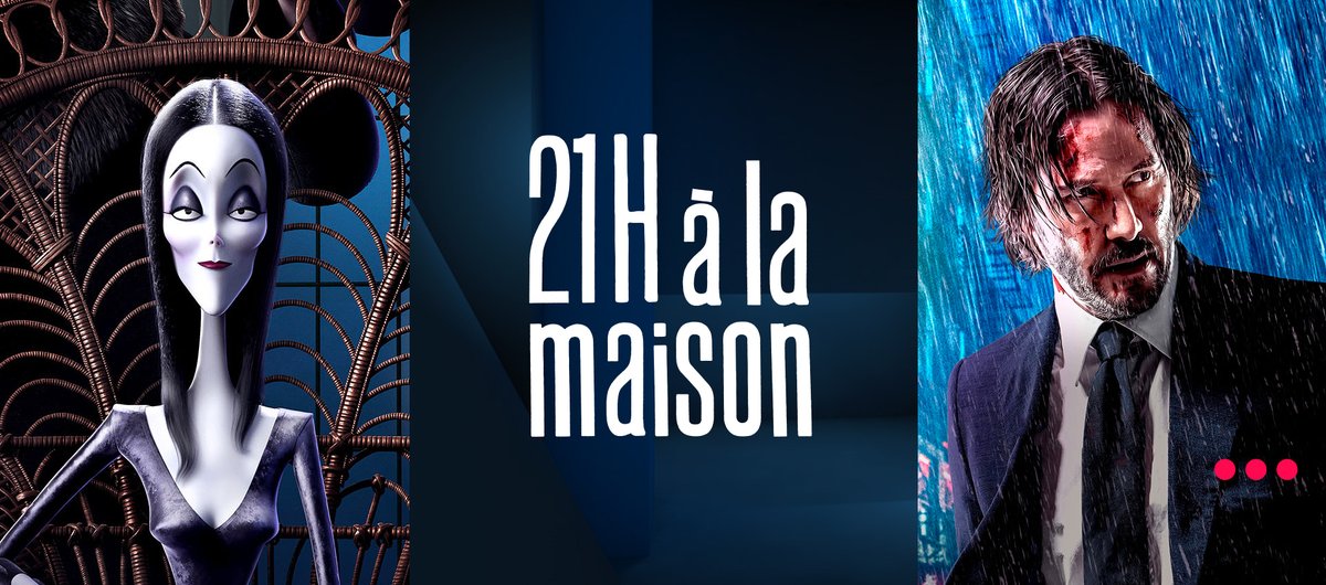 Le Groupe CANAL+ lance 21H A LA MAISON 🏠
👉A compter d'aujourd'hui, les chaînes CINÉ+, Comédie+, Olympia TV et CINÉ+ SPLENDID, ainsi que leur offre de replay, seront intégrées exceptionnellement dans l’offre de tous les abonnés à CANAL+ jusqu’au 1er décembre https://t.co/pRHTGeiF0D