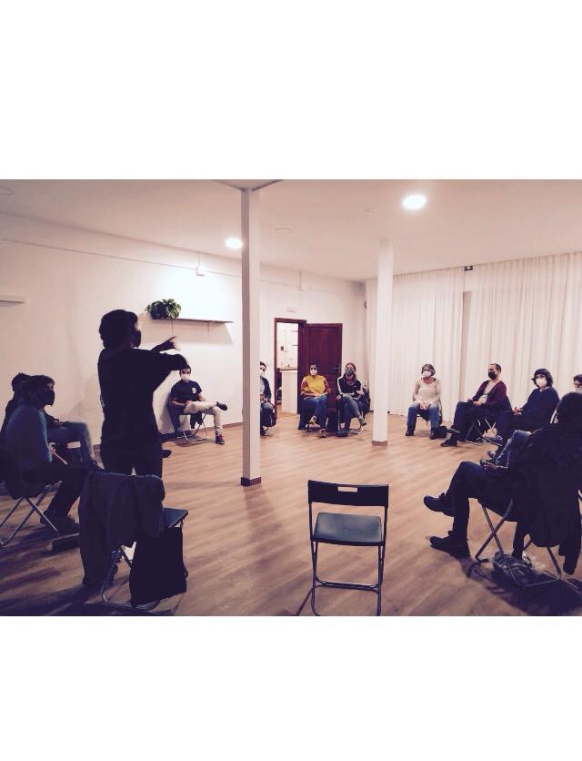 La_Guspira's tweet photo. Primer diàleg obert, salut mental i #covid. Primer dia de La Matrika. Vam compartir creences, #malestars, estratègies i reptes per cuidar-nos. Sense judicis. Recuperant i construint un NOSALTRES. Gràcies per arribar Matrika i per oferir un espai d’escolta i cura tan necessari!💜 https://t.co/ZQvP0haQMV