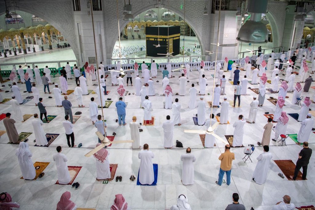 "الصحة العالمية":

المملكة🇸🇦 اتخذت تدابيراً قوية لإعادة فتح أقدس المواقع 🕋 خلال كورونا.