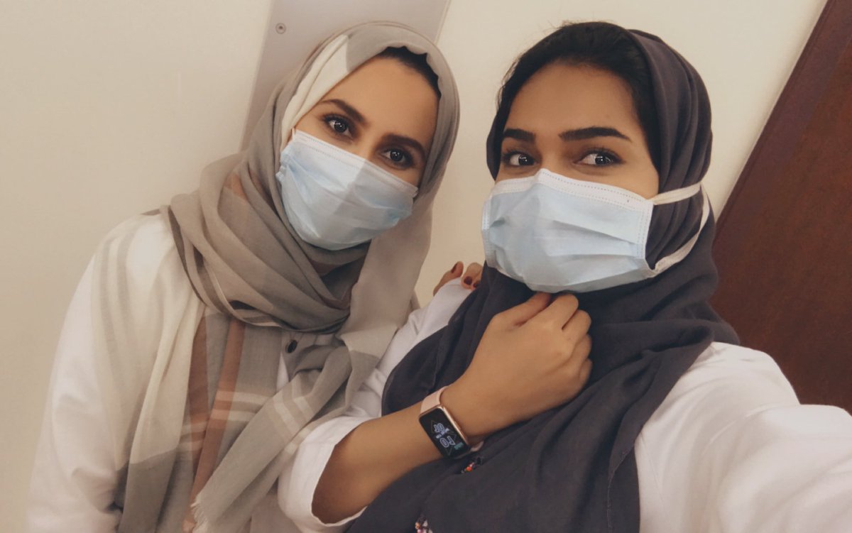 KhloodFayez's tweet photo. @TheIMCjeddah
@AfnanMF
#MaskUpIMC
Wearing is caring ❤️ https://t.co/yeDvn0YSL2