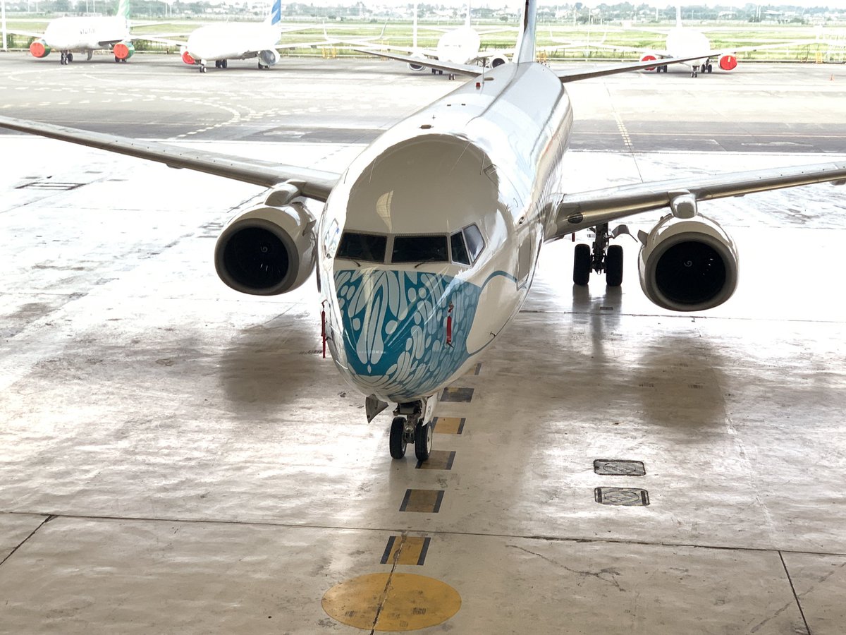 IndonesiaGaruda's tweet photo. 20 Oktober 2020. Inilah desain pemenang fase ke-2 dari kompetisi #FlyYourDesignWithGA karya Helena Calista dengan konsep “Terbang Tinggi dan Tetap Terlindungi” #AyoPakaiMasker #GALiveReport @GMF_AeroAsia https://t.co/sj0RAibEh7