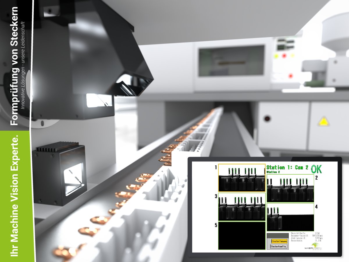 #MABRIVISIONimEinsatz zur Inline Formprüfung von Steckern &amp; Verbindern:⁠ Unser Inline-Inspektionssystem ermöglicht eine präzise Prüfung von Kontakten und Kodierungen im Produktionstakt. 

mabri.vision/inline-formpru…
⁠
#mabrivision #aachen
