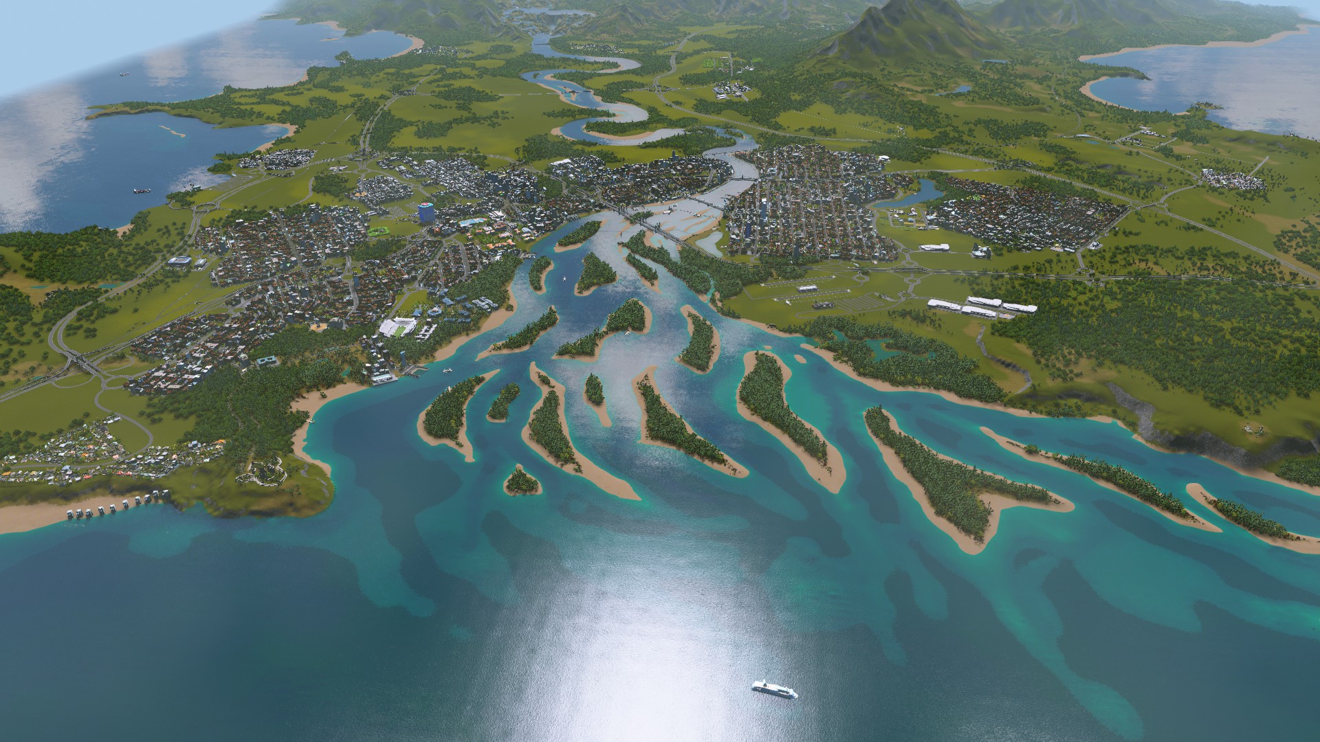 Cities Skylines Don T You Just Love Seeing A Map Fill In With City Sprawl Picture By R Thecroc