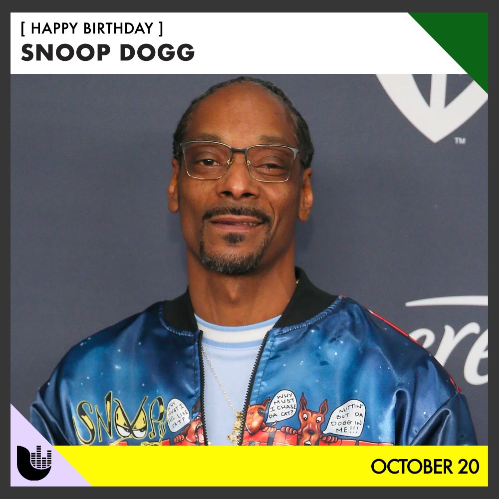 Join us in wishing Snoop Dogg a happy birthday! 