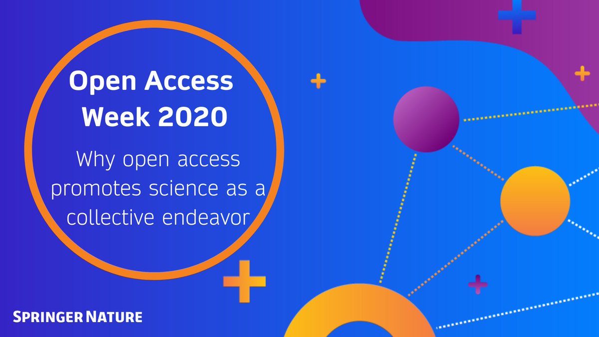 SpringerNature's tweet image. Today we are continuing our OA journey, with Dr Viktoriia Radchuk from @EcoDynIZW. Viktoriia talks about open access and how she believes it promotes science as a collective endeavor bit.ly/35jUxvP  #OpenAccessWeek #openaccessweek2020