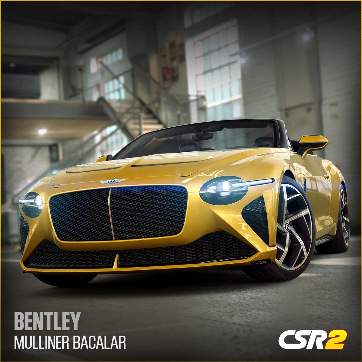 The rarest two-door Bentley of the modern era comes to #CSR2. Dynamically-sculpted, the #Bentley #Mulliner #Bacalar is available now, so get down to the track and be the most exclusive racer on the streets. https://t.co/qF2q3Mxt4n @BentleyMotors https://t.co/Um40gV2MCa