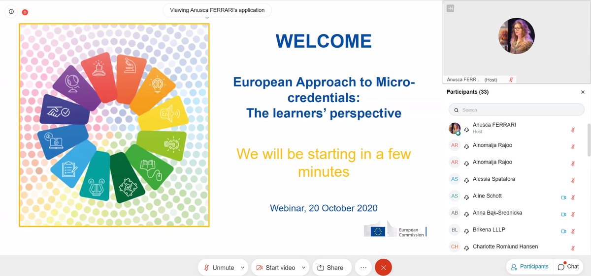 Today @ESN_Int participated in @Youth_Forum @EU_Commission #webinar on #MicroCredentials 🏅, aiming to capture learning outcomes of short periods of learning. #SkillsRecognition
📚 #SkillsAgenda