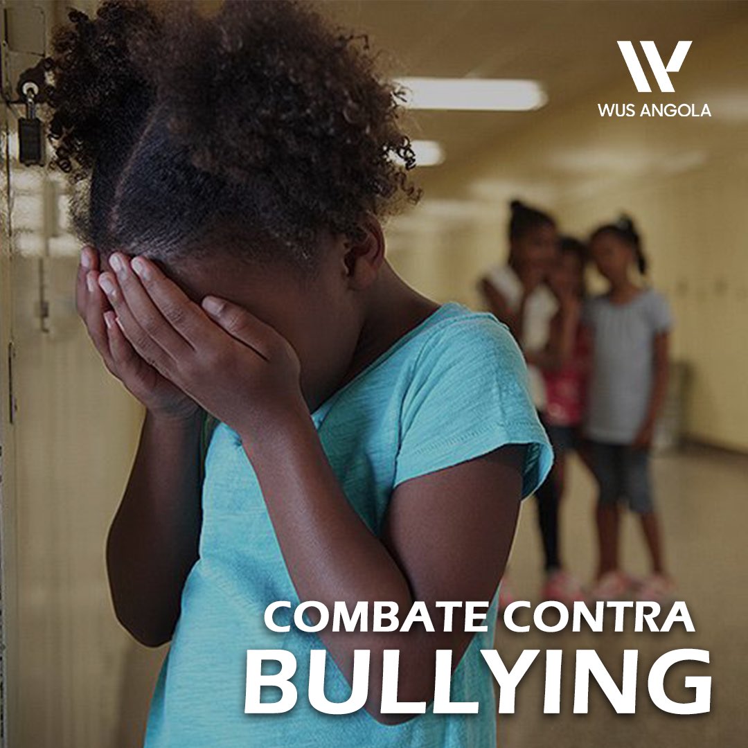 O bullying corresponde à prática de atos de violência física ou psicológica, intencionais e repetidos, cometidos por um ou mais agressores contra uma determinada vítima. Não seja cumplice, denuncie. 🚨😔🚫 

#wusangola #angola #stopbullying #diganaoaobullying #denuncia