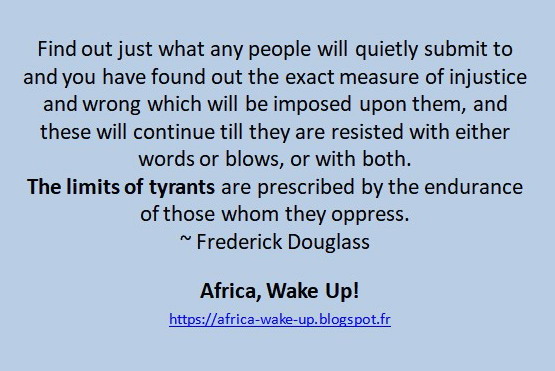 The limits of tyrants ... ~ Frederick Douglass
#Nigeria #Kenya #Ghana #Zimbabwe #Uganda #Zambia #Botswana #Namibia #SierraLeone #Liberia #SouthAfrica #Somalia #Malawi #Rwanda #Sudan #SouthSudan #Tanzania #Swaziland #Lesotho #Gambia #Burundi #Ethiopia #Eritrea https://t.co/QdN2PCfec2