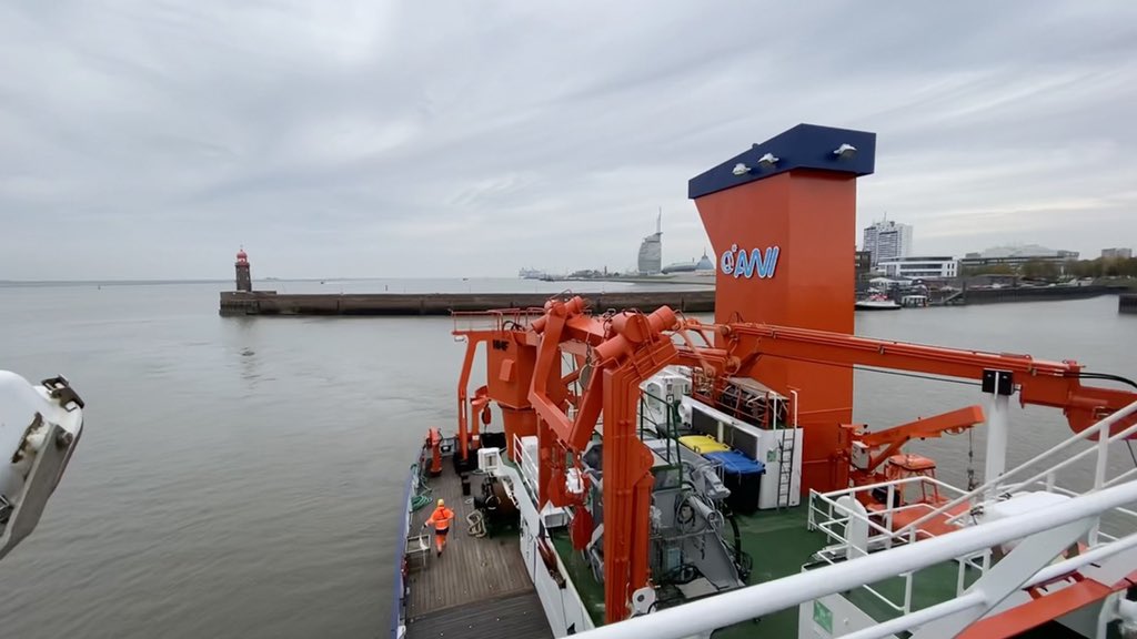 Back home in #Bremerhaven. Looking forward to the next #RVHeincke #cruise in 2021.  <a href="/ZfMarS_ICBM/">ZfMarS</a> <a href="/ICBM_uol/">ICBM_uol | @icbm-uol.bsky.social</a> @UniOldenburg <a href="/AWI_Media/">AWI Media</a> @HS_EmdenLeer <a href="/HIFMB_OL/">HIFMB 🪼 @hifmb.bsky.social</a>