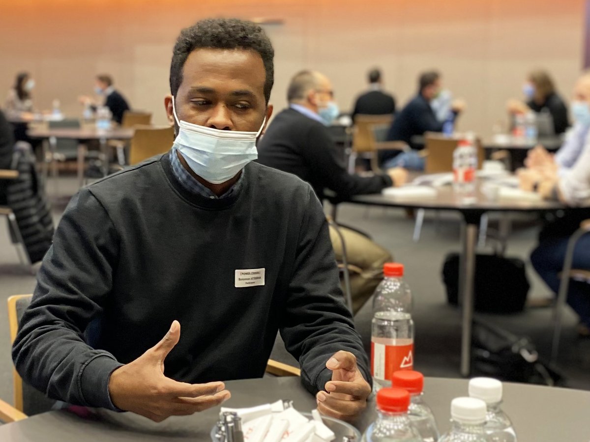 sixgroup's tweet photo. SIX today is hosting the #Powercoders Career Day where IT companies offer internships to migrants. With its inclusive culture SIX is excited to participate and to get to know skilled talents eager to help transform the financial markets. #discoverSIX #corporateresponsibility https://t.co/bmj65JR2Np