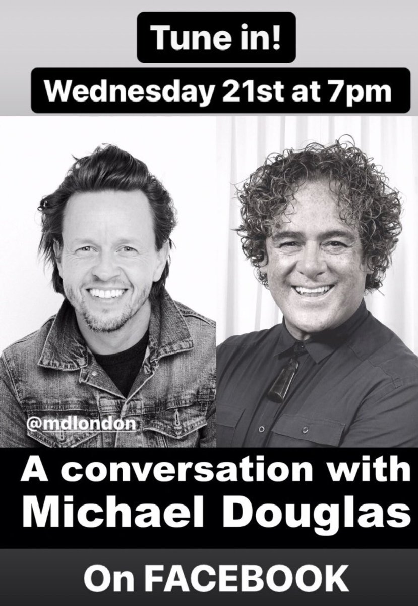 Patrick Cameron MBE (@patrickcameron_) on Twitter photo Tune in tomorrow at 7pm (UK TIME) on Facebook for “A Conversation with Celebrity TV hairdresser Michael Douglas <a href="/mdlondon/">michael douglas</a> Tune in tomorrow at 7pm (UK TIME) on Facebook for “A Conversation with Celebrity TV hairdresser Michael Douglas <a href="/mdlondon/">michael douglas</a>