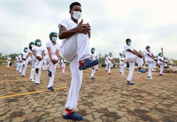  @ZeddyKomen inspired me to start  #Zumba4Nurses as through her stories i learnt first hand how nurses battle fatigue, stigma & depression.Imagine working for 15hrs at a  #COVID19 unit daily.We brainstormed on how to start  @zumba in COVID-19 units  #DigitalHumanitarian – bei  machakos stadium