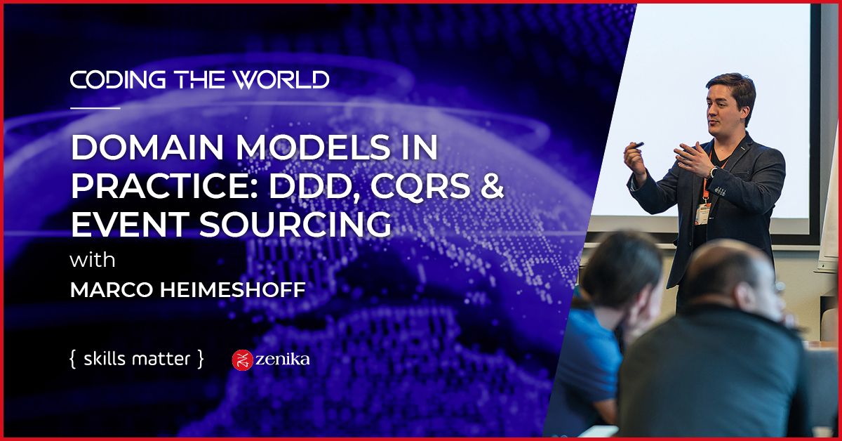 ZenikaIT's tweet photo. Vous souhaitez crรฉer de meilleurs logiciels ?
Rejoignez l'expert DDD @Heimeshoff, pour un atelier intensif explorant la relation technique entre le #code et la culture d'entreprise.
#CodingTheWorldSeries @skillsmatter
๐ https://t.co/8c49hKGP8N https://t.co/FkqwG1S7rg