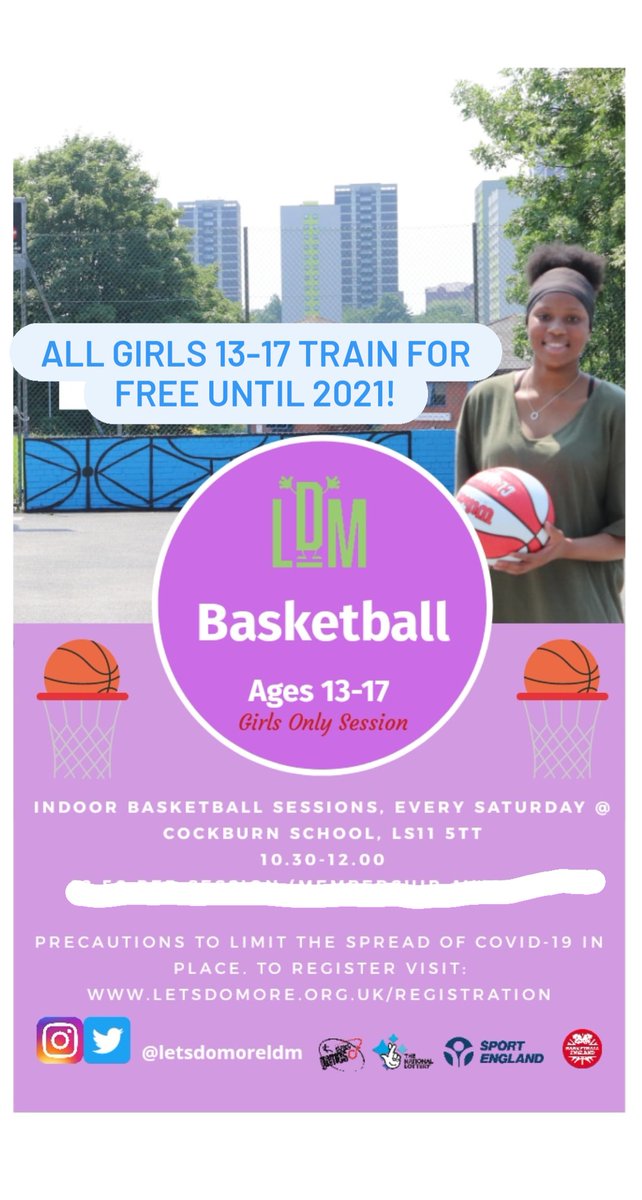 LetsdomoreLDM's tweet photo. All girls aged 13-17 can train for FREE until 2021 at our Saturday Cockburn School session! 🏀 https://t.co/kxlm7d7n6W