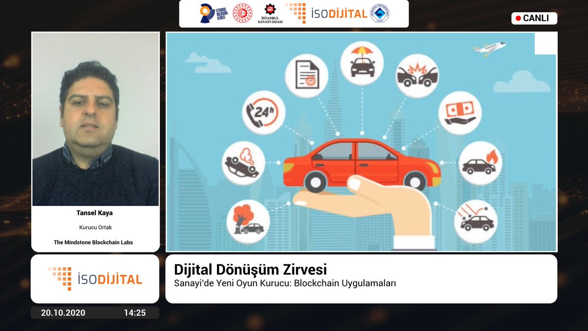 İstanbul Sanayi Odası'nın düzenlemiş olduğu Dijital Dönüşüm Zirvesi Tansel Kaya'nın "Sanayi’de Yeni Oyun Kurucu: Blockchain Uygulamaları" sunumuyla kaldığı yerden tüm dijitalliğiyle devam ediyor. 

#isodijital #iso #dijitaldonusum #online