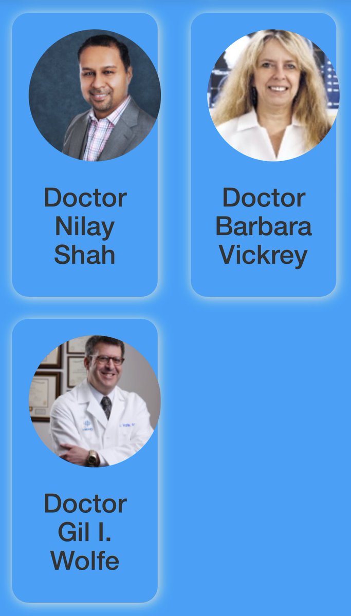 NYSNeuroSociety's tweet photo. Join our Annual Meeting on November 14/15 for #CME to hear #Neurology #MedEd from these terrific speakers!
@mill_etienne @GalettaSteve @DrYasminKhakoo @LaFaverMD @JRVMol @PorterAlyx @melissarayhill @mrobbinsmd @docnilay @VickreyBarbara @wolfegil https://t.co/fVKIJEoRcr