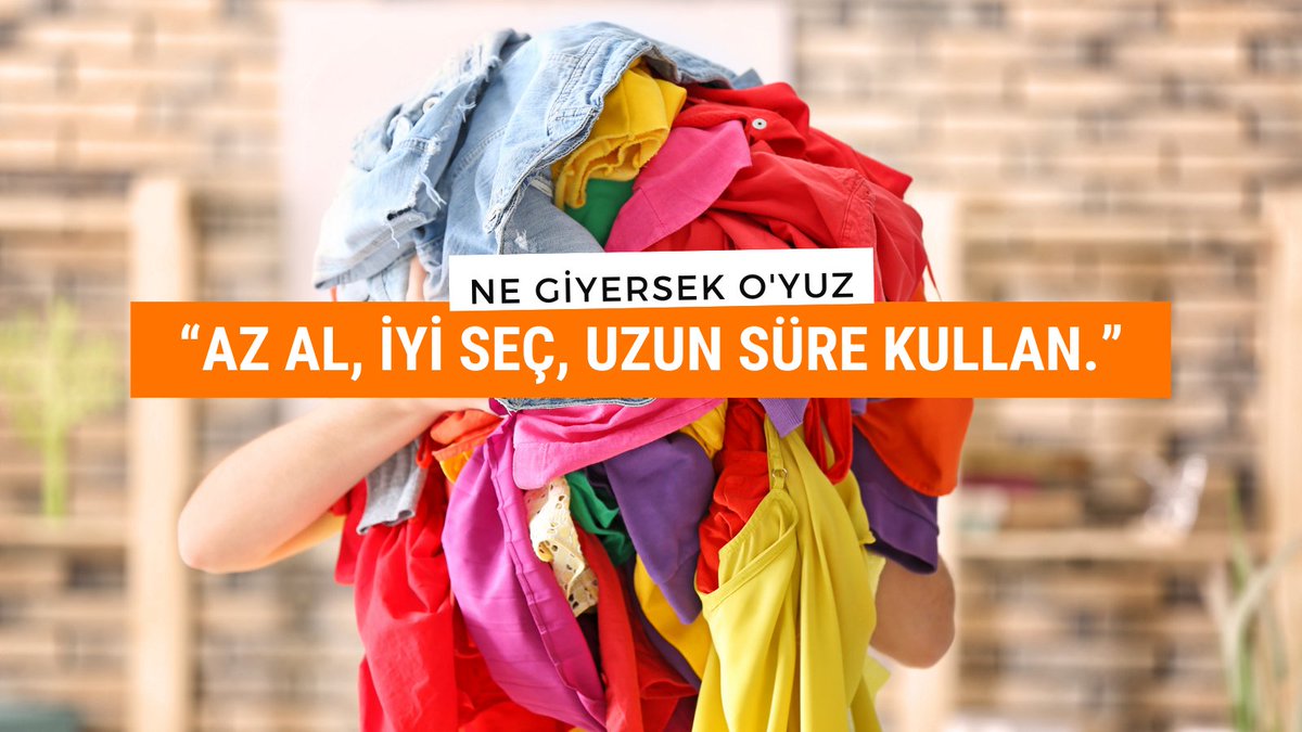 Petrolden sonra en kirletici ikinci sektör: Moda Endüstrisi 👕

🏭 1000’e yakın kimyasal madde ile işlem gören kumaşların üretimi için her yıl 6-9 trilyon litre su harcanıyor. 

⚠️ Toprağımız, havamız ve suyumuz kirleniyor.

👉 bugday.org/blog/ne-giyers…