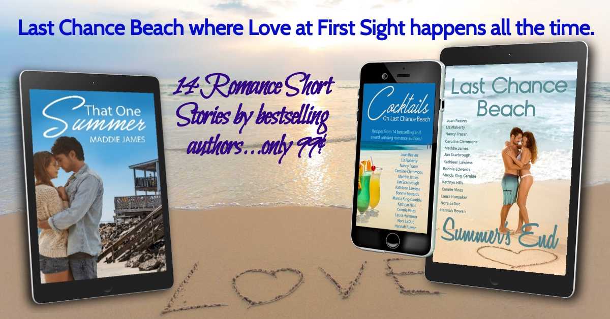 Annual beach week with the girls! What happens when a fling from 20 years back shows up? That One Summer by @maddiejames, 1 of 14 all-new beach reads by bestselling & award-winning authors. #99cents #romancegems #LastChanceBeach. https://t.co/r5J2rBXo54 #KU https://t.co/6rqEtezcf0