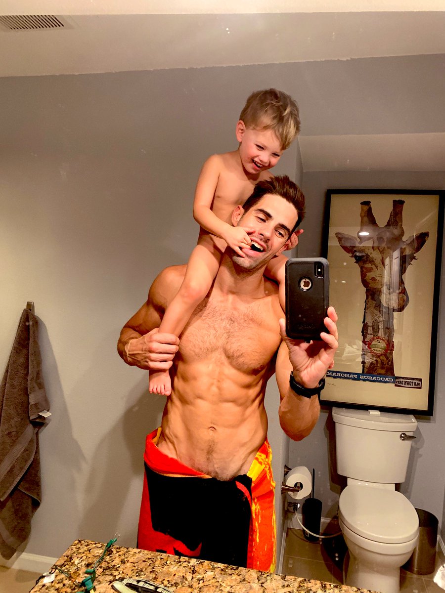 Trying to get ready in the morning