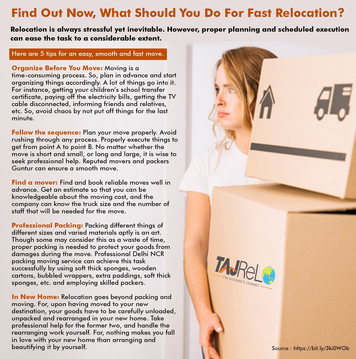 TAJReLO91's tweet image. Find Out Now, What Should You Do For Fast Relocation?

#tajrelocations #fastrelocation #planning #india #destination #relocation #tips #movemanagement #relocationspecialist #destinationservices