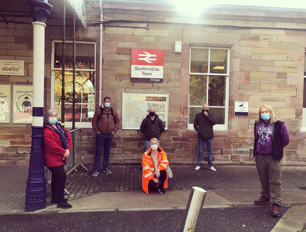 Phoenix_Scot's tweet image. The Recovery through Nature Fife team completely their Induction training with @ScotRail today at Dunfermline Town - getting ready to Adopt the station &amp;amp; get to work on our carbon capture gardens #recoverythroughnature #partnerships #recovery #visiblerecovery
