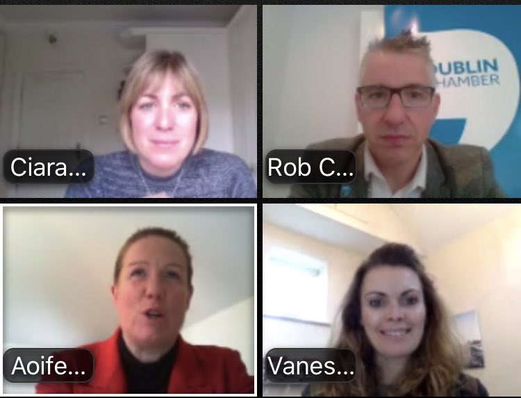 Fantastic lineup for our Momentum: Build, Scale & Grow webinar this afternoon. Ciara Donlon of @TheyaHealthcare, @VanessaTierneyA of @abodoojobs & Aoife D’Arcy of @KrisolisHQ are sharing their business growth stories. We’re delighted to partner with @UlsterBank on this series. https://t.co/6HLBmIX349