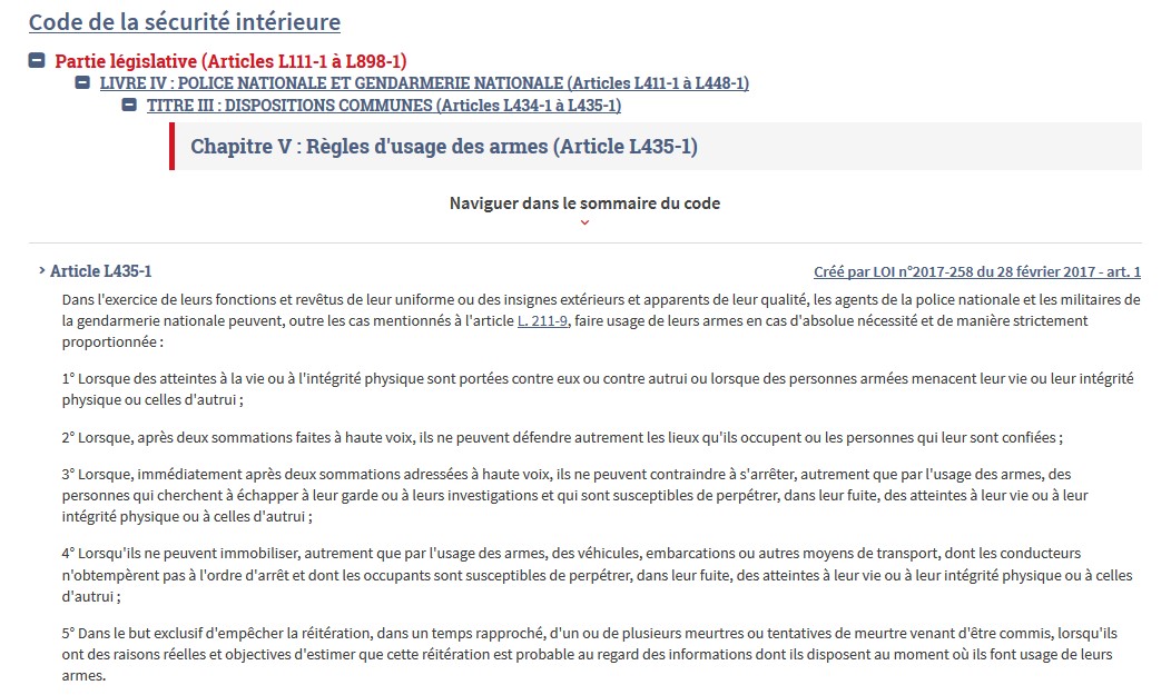 9. Au regard de l’attitude du terroriste, les dispositions de la légitime défense ont été parfaitement respectées par les policiers.