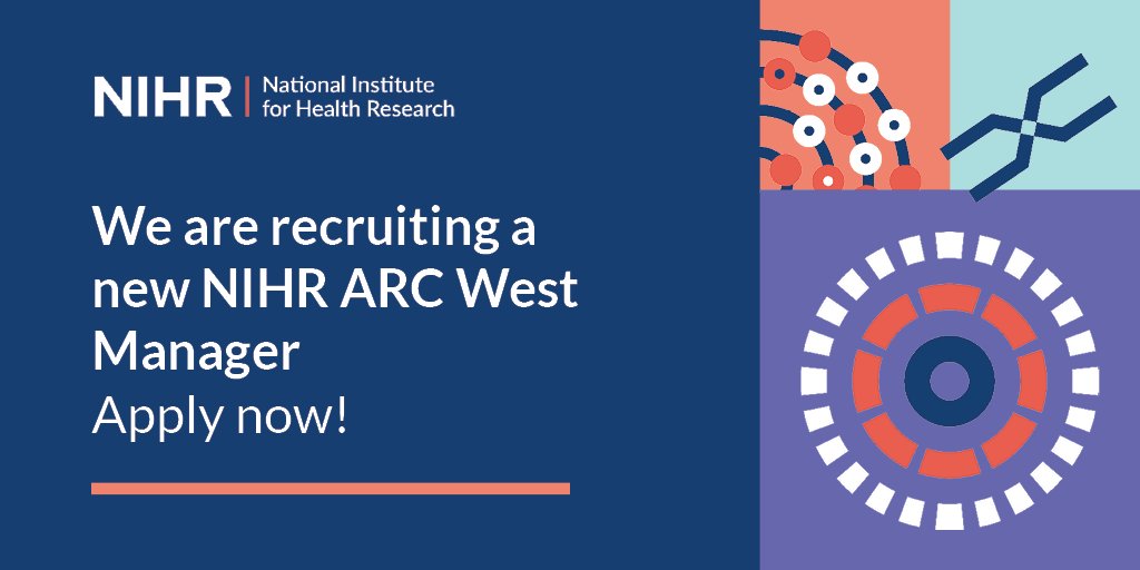 NIHR Applied Research Collaboration (ARC) West (@arc_west) on Twitter photo Could you be the next Manager of <a href="/ARC_West/">NIHR Applied Research Collaboration (ARC) West</a>? We are looking for someone with substantial expertise in delivering operational components of complex programmes or projects, with extensive experience of research management at a senior level. Closing 6 Nov
jobs.nhs.uk/xi/vacancy/916⦠Could you be the next Manager of <a href="/ARC_West/">NIHR Applied Research Collaboration (ARC) West</a>? We are looking for someone with substantial expertise in delivering operational components of complex programmes or projects, with extensive experience of research management at a senior level. Closing 6 Nov
jobs.nhs.uk/xi/vacancy/916ā¦