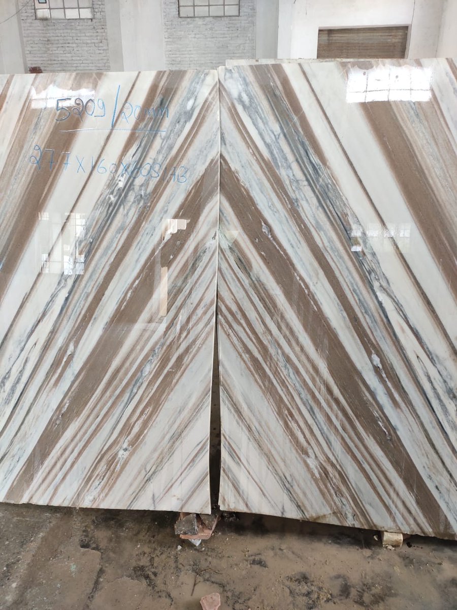 Bruno White Marble Slabs #marble #brunowhite 
LOT NO. :- 5209/20mm
SIZE        :- 277*160*60 SLAB