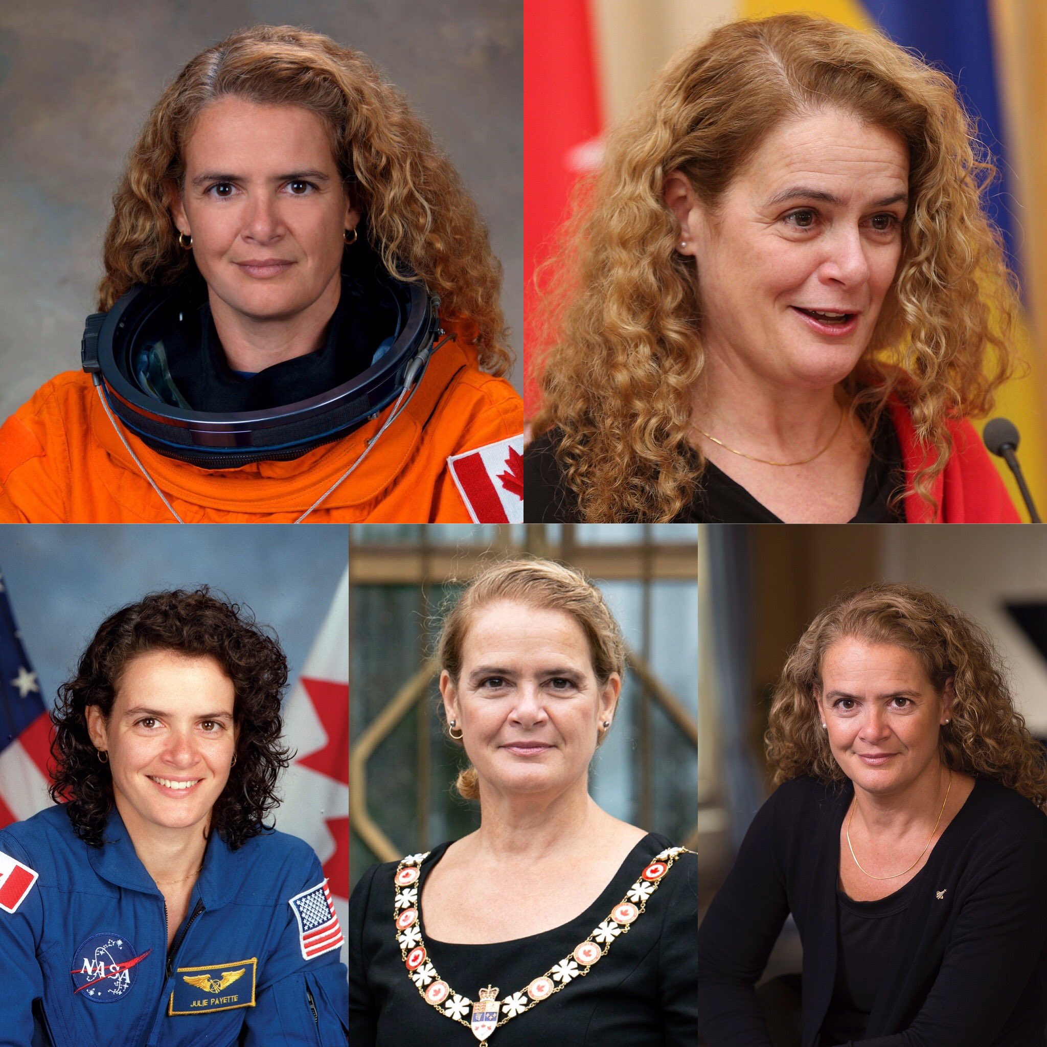 Happy 57 birthday to Julie Payette . Hope that she has a wonderful birthday.       