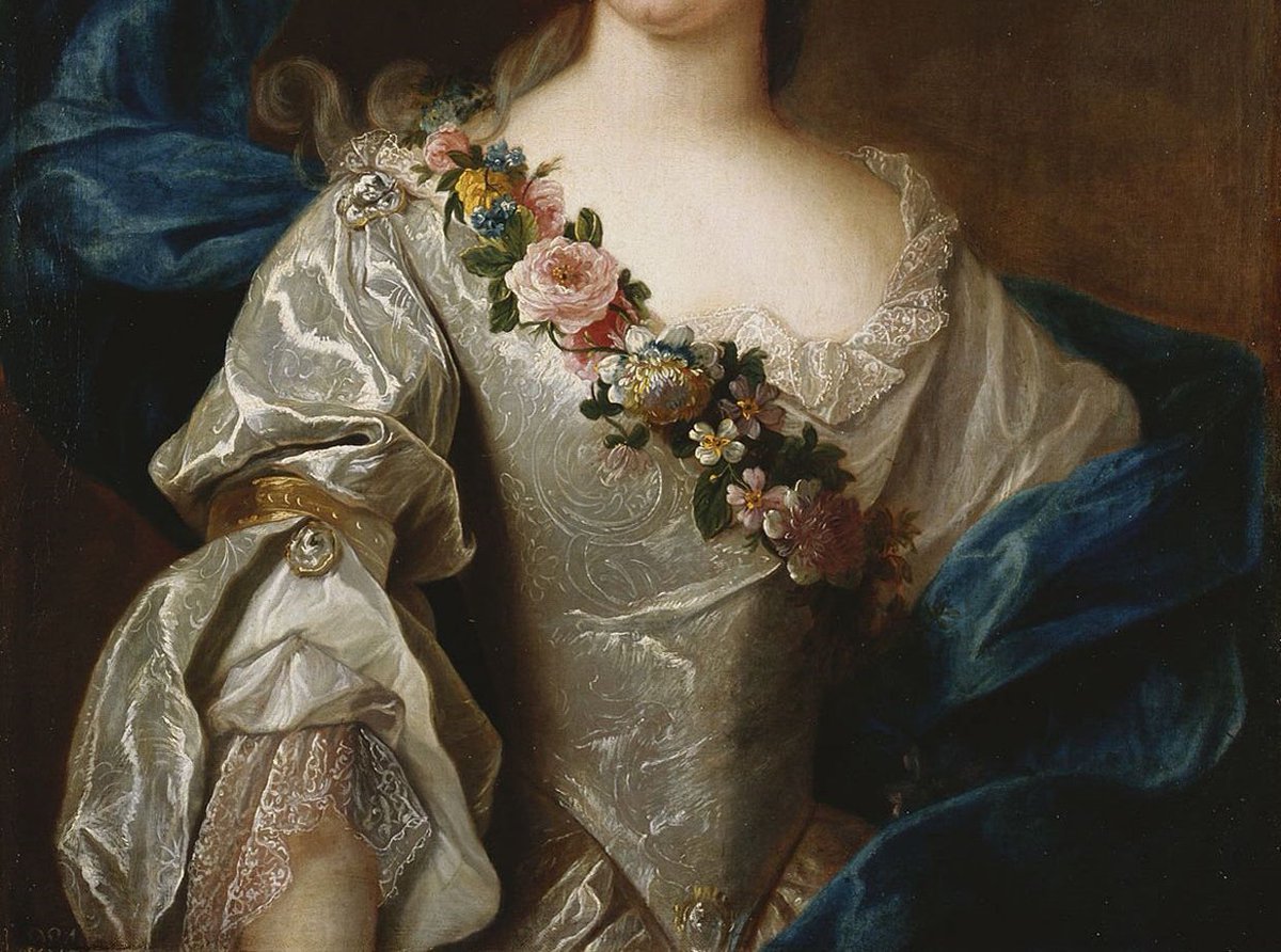 OldPortraiture's tweet photo. Born #OnThisDay in 1700: #CharlotteAglaédOrléans (1700-61), Duchess of Modena and Reggio as spouse of #FrancescoIII, daughter of #PhilippeII
Portrait by #PierreGobert (1662-1744), 1720s
#BourbonOrléans #Este #MademoiselledeValois https://t.co/9zZJHTvINx