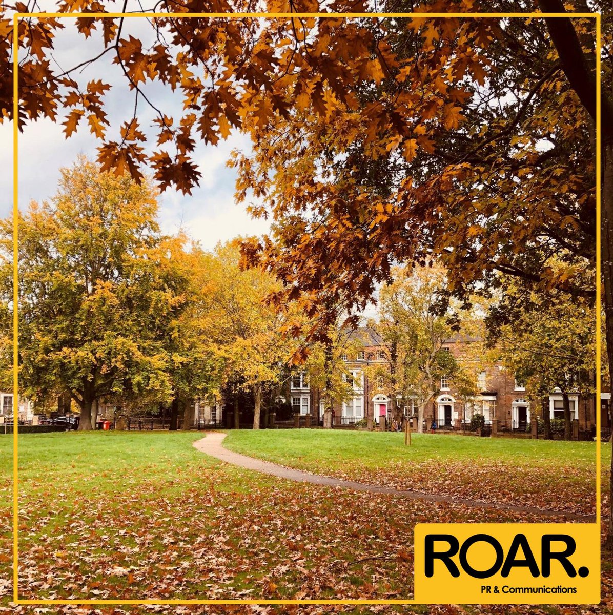 roar_pr's tweet photo. Lovely autumnal lunchtime walk before an afternoon of creative copywriting... oh, and my branding perfectly complements the season too! #roarpr #pr #communications #publicrelations #businessbranding #copywriting #autumnleaves #autumn #autumnwalks #lunchtime #wellbeing https://t.co/mi5IesiUBk